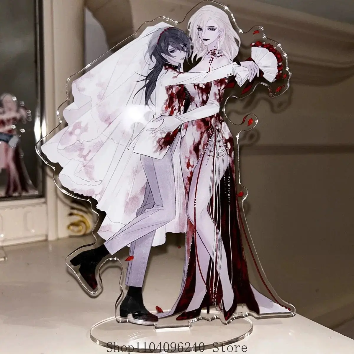 

Path to Nowhere Langley Anime Cosplay Acrylic Stand Model Plate Desk Decor Standing Sign Desktop Otaku Fans