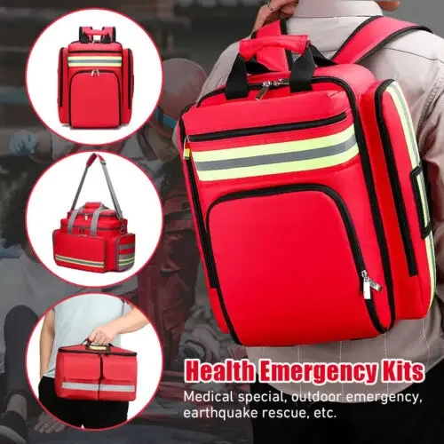 

First Aid Medical Kits Emergency Rescue Backpacks Large Capacity Storage Outdoor Camping Survival Kits Heath Organizer