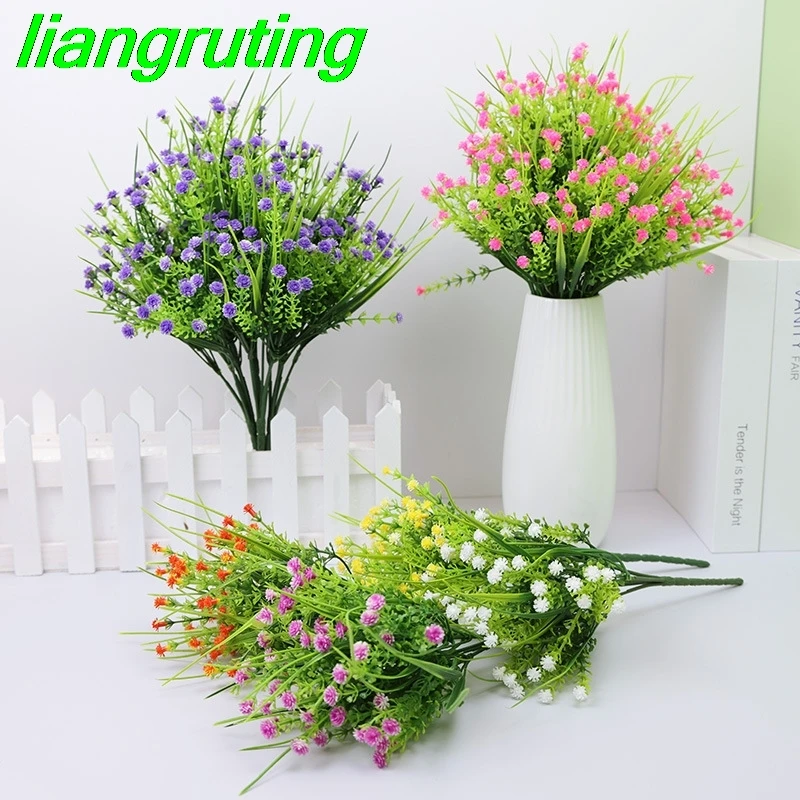 Christmas New Year simulation new small potted hydrangea wind orchid wind Clipped orchid decoration senior decorative fake flowe