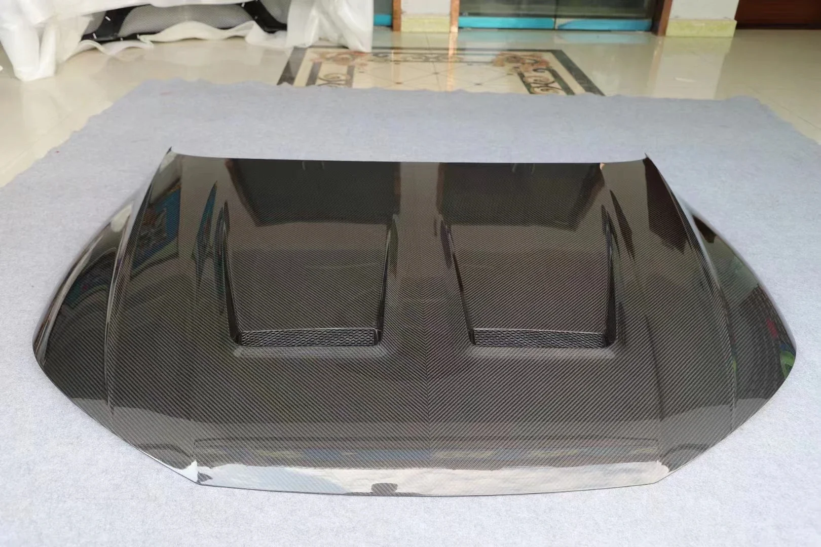 Car Hood for Audi Q5 Msy Style, Body Kit, Carbon Fiber Hood Carbon Hood