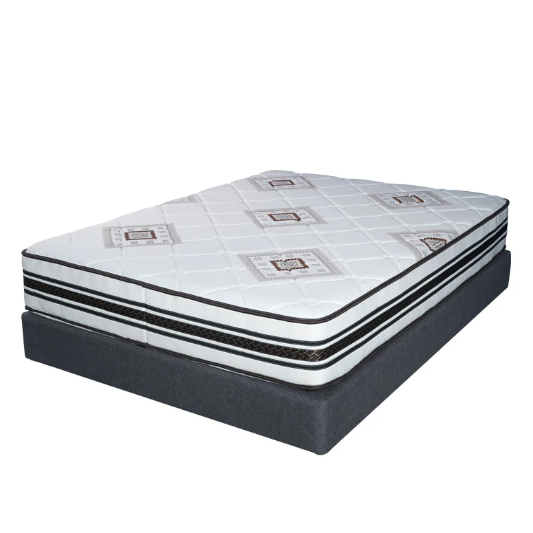 Factory custom Hot Selling Bed Foam Spring pocket spring mattress with spring foam topper Mattress