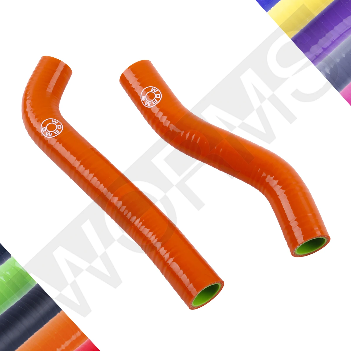 For 2008-2018 KTM 690 Duke / 2008-2013 SMC R Enduro Silicone Radiator Coolant Hose Kit 2009 2010 2011 2012