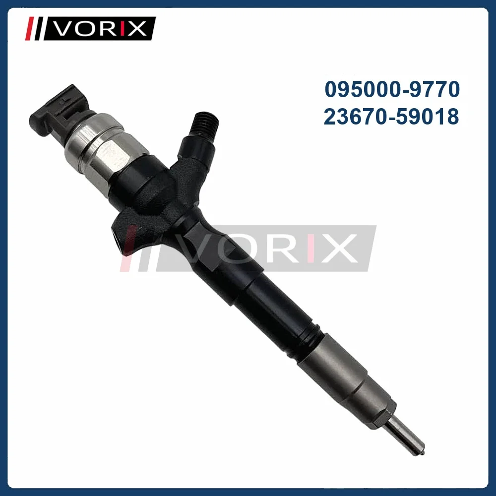 

095000-9770 23670-59018 2367059018 Fuel Injector for Toyota Landcruiser 1VD-FTV