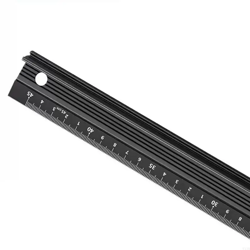 Aluminum Alloy Ruler Multipurpose Measuring Tool with Centimeter Scale 