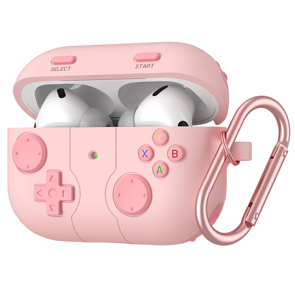 für Airpods Pro 3 Hülle Lustiges Hardshell-Gehäuse im Game-Design Stoßfeste Schutzhülle für Airpods Pro 3. Generation mit Reinigungsset – Detail 10