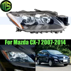 Maosheng Front Bumper Head Light Head Lamp For Mazda CX-7 CX7 2007-2014 Headlight Headlamp Auto Car Light Turn Light