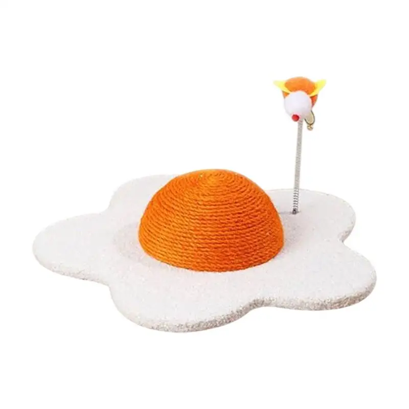 

Scratch Pad For Cats Sisal Kitten Toys Cat Scratcher Scratch Pad Indoor Games Interactive Toys Flower Shape Furniture Protector