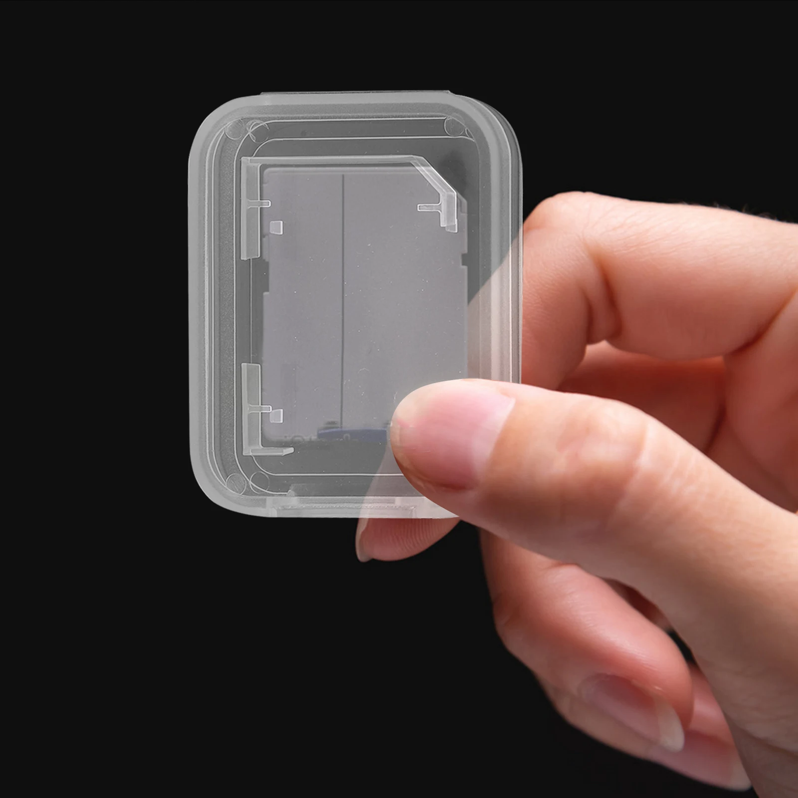 

20 Pcs Camera Shell Memory Card Holder Card Storage Box Travel Case SIM Fuses Guitar Picks Compact Keeper Cases Pack