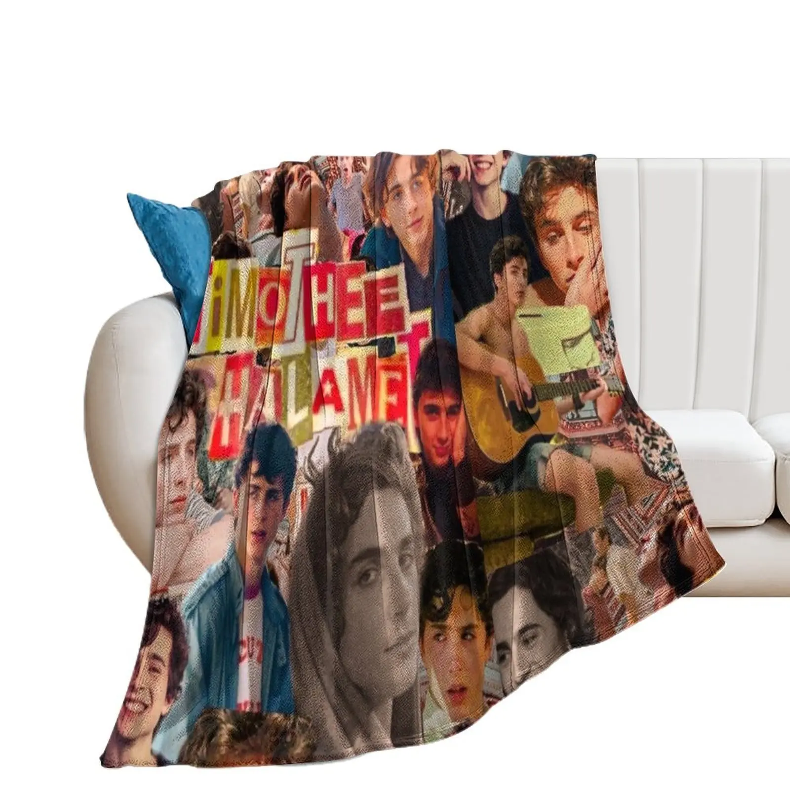 

Timothe Chalamet Throw Blanket Single Blankets For Bed Designers Flannel Blankets