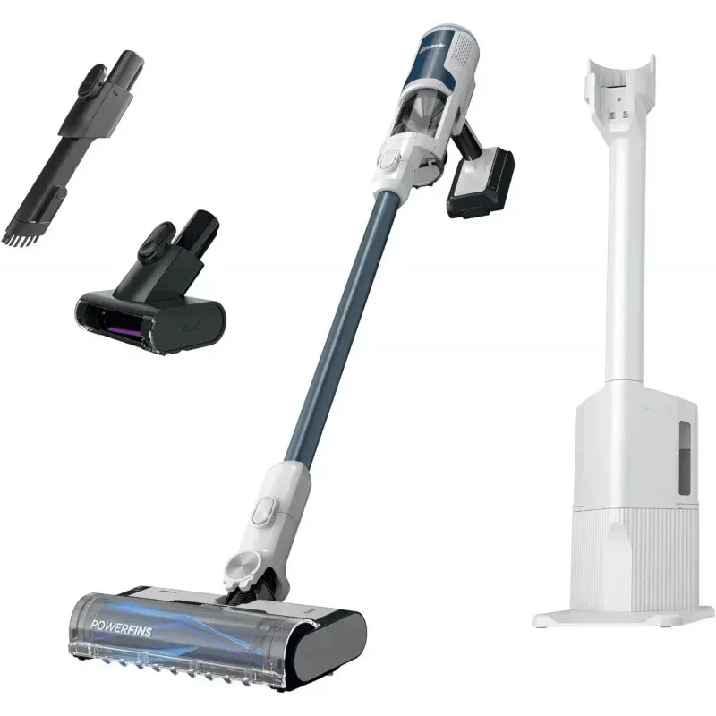 

ZAWQShark Clean Empty Cordless Stick Легкий беспроводной пылесос с системой автоматически очистки, HEPA-фильтром, BU3523, Ali