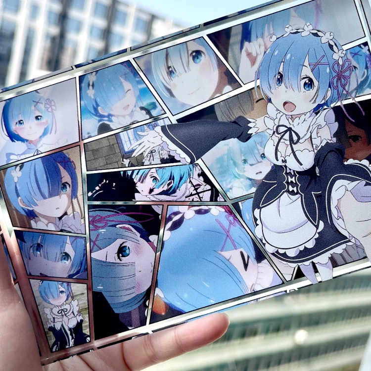 Anime Re: Życie w innym świecie od zera Figurka Rem Ram Komiks Akrylowy Stojak na Biurko Ozdoba Zabawki Kolekcjonerskie Prezenty dla Fanów