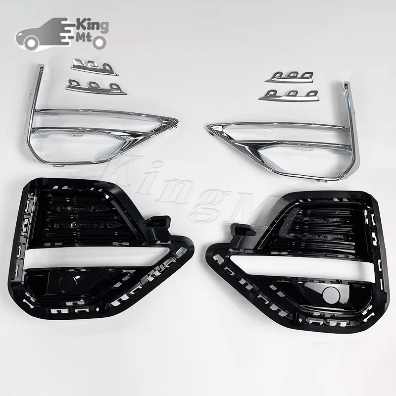 For Chery Tiggo 8 PLUS Front Bumper Fog Light Cover Foglight Fog Lamp Foglamp Frame Lid Housing