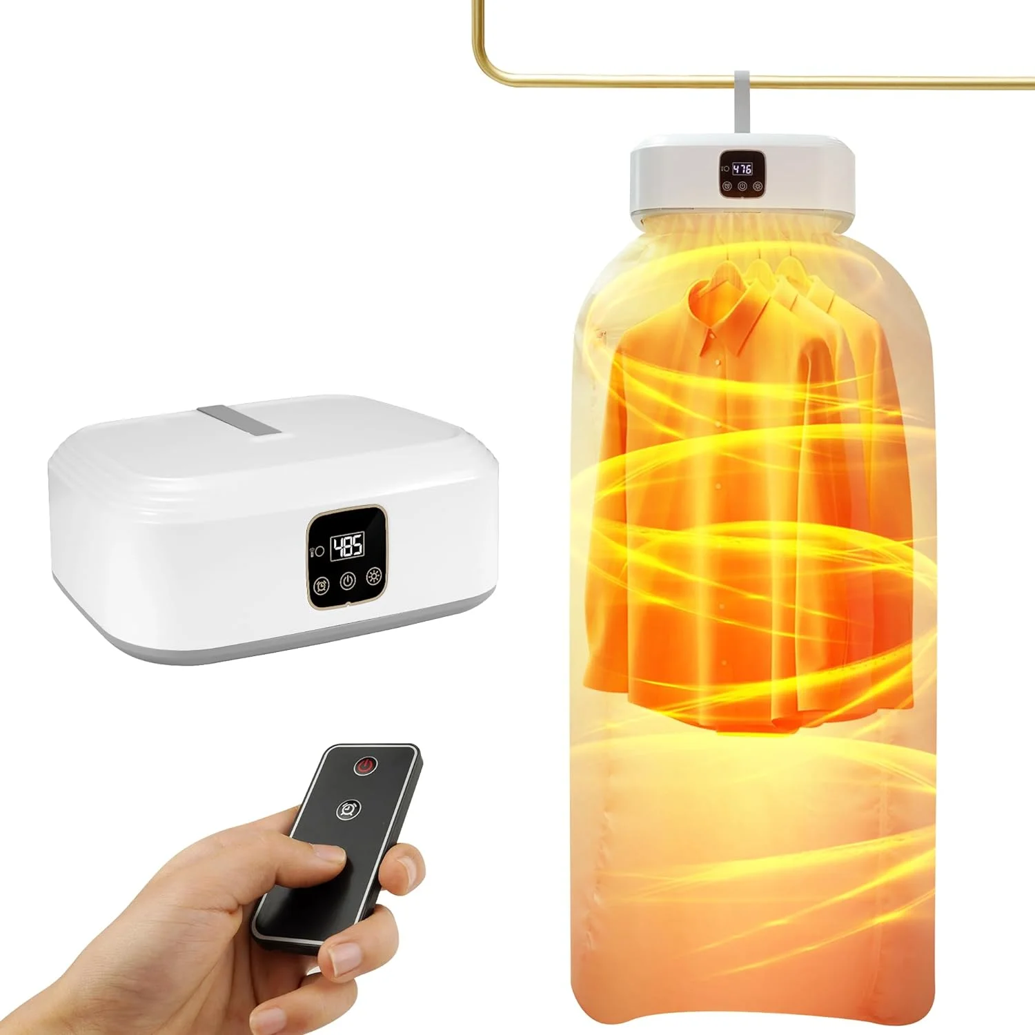 Портативная сушилка для одежды - Модернизированная циклическая сушилка - Портативные сушилки для квартир, караванов, путешествий, дома - маленькие, сушилка для света Cl