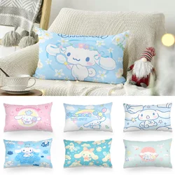Sanrios Cute Cinnamoroll Double-sided Printing Rectangle Pillow Case Bedside Pillowcase Sofa Cushion Cover Room Home Decoration