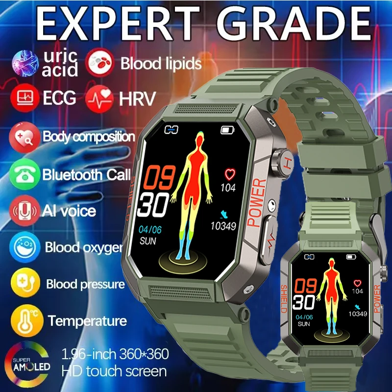 

Умные часы GEJIAN New Chic Sport с HD-экраном 2,02 дюйма, сенсорным управлением, измерением пульса, Bluetooth-звонками, GPS и отслеживанием спортивных тренировок ﻿