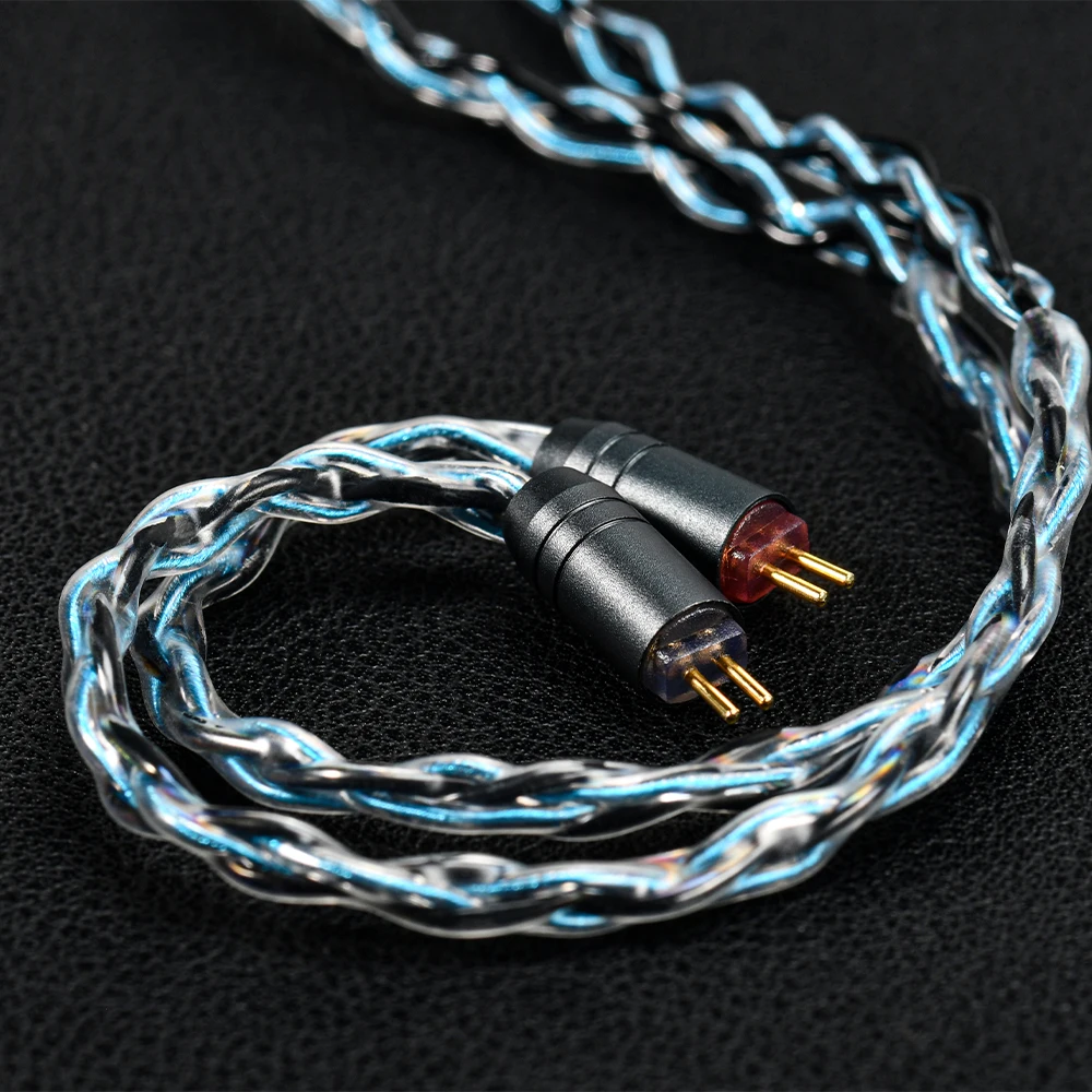 Kinera Celest Lara Earphone Cable Single Crystal Copper Wire 0.78 2pin Headphone Wire Headset Accessories 3.5mm IEMs Hifi Music