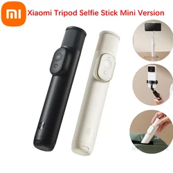 xiaomi Tripod Selfie Stick Mini Version Bluetooth Compatible Remote Control Photograhing With Phone Stand For Live Streaming