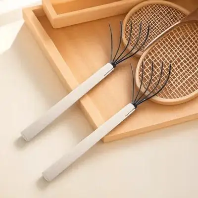 

2pcs Iron Clam Wood Handle Oyster Shell Digging Tool Multipurpose Beach Rake Portable 5 Tine Claw Garden Tool Hand Rake