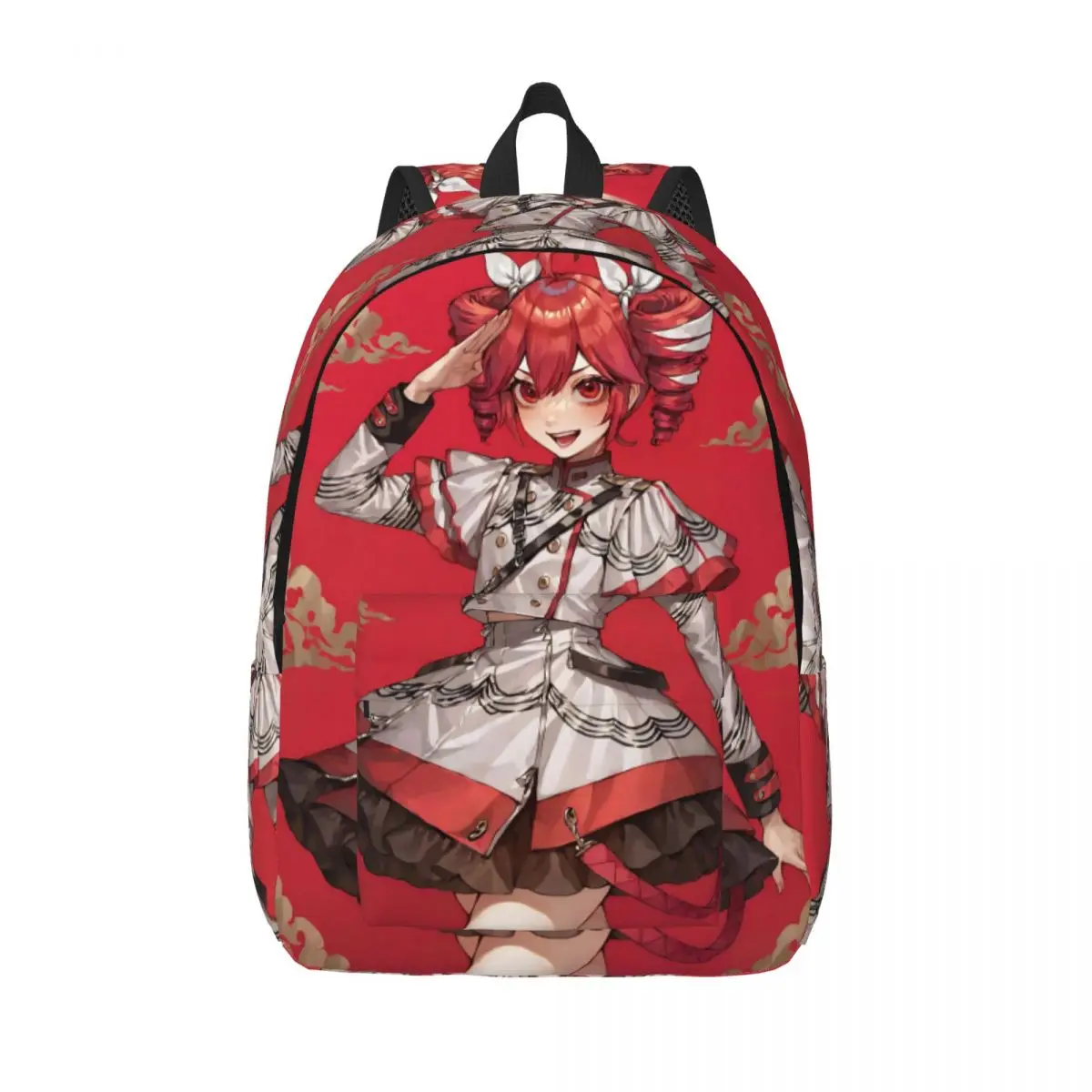 

Рюкзак Kasane Teto для учащихся начальной средней школы, аниме Vtuber, сумка для книг, рюкзак для подростков с карманом