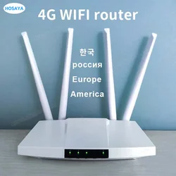 Routeur 4G LC112, antenne Hotspot, 32 utilisateurs RJ45 WAN LAN, persévérance, dongle d'ambulance, epicard, WiFi 4G CPE