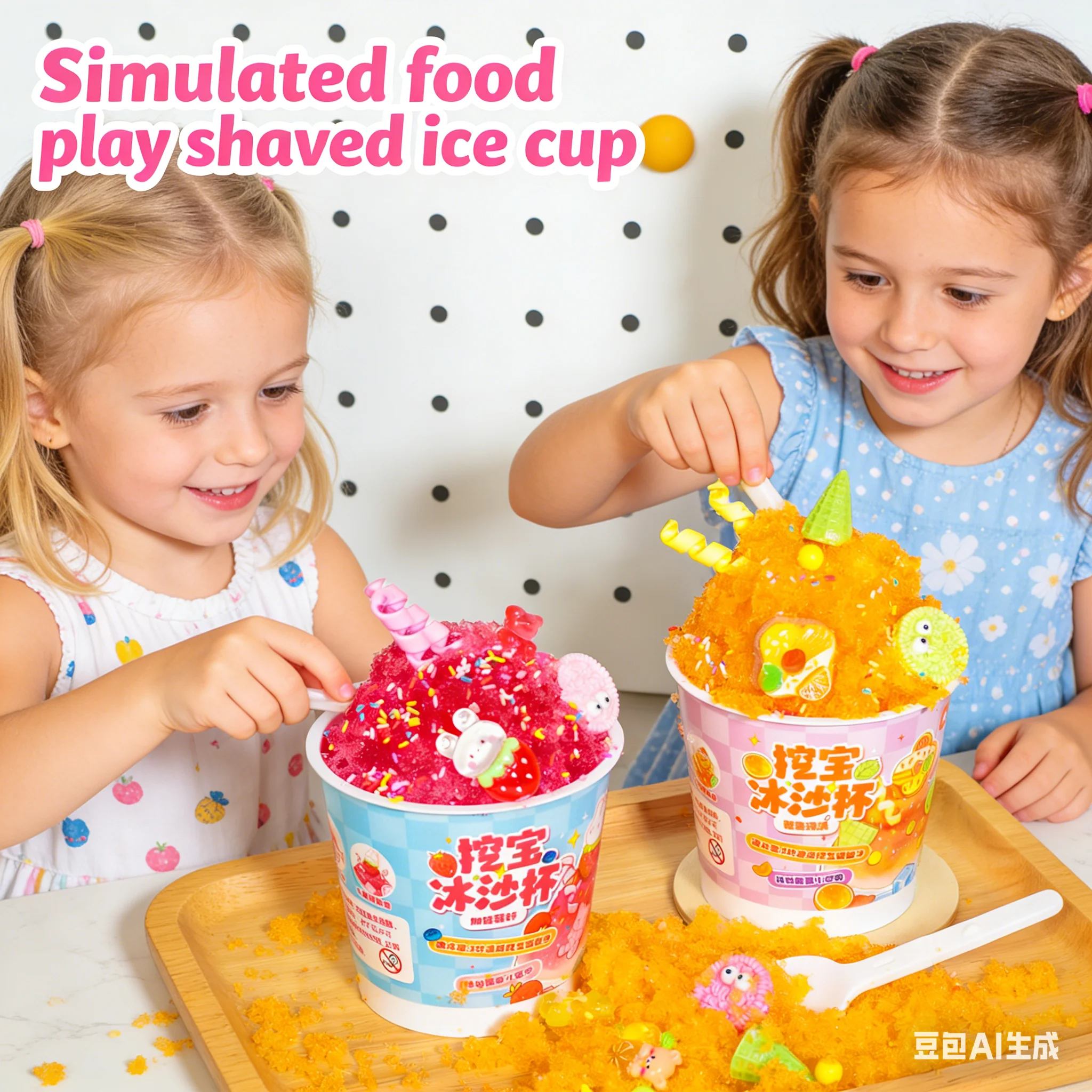 

Детский набор для самостоятельного изготовления: Игровой набор для раскопок с имитацией еды и смузи в стакане, ручная работа, с аксессуарами-сюрпризами, подарок на день рождения для девочек