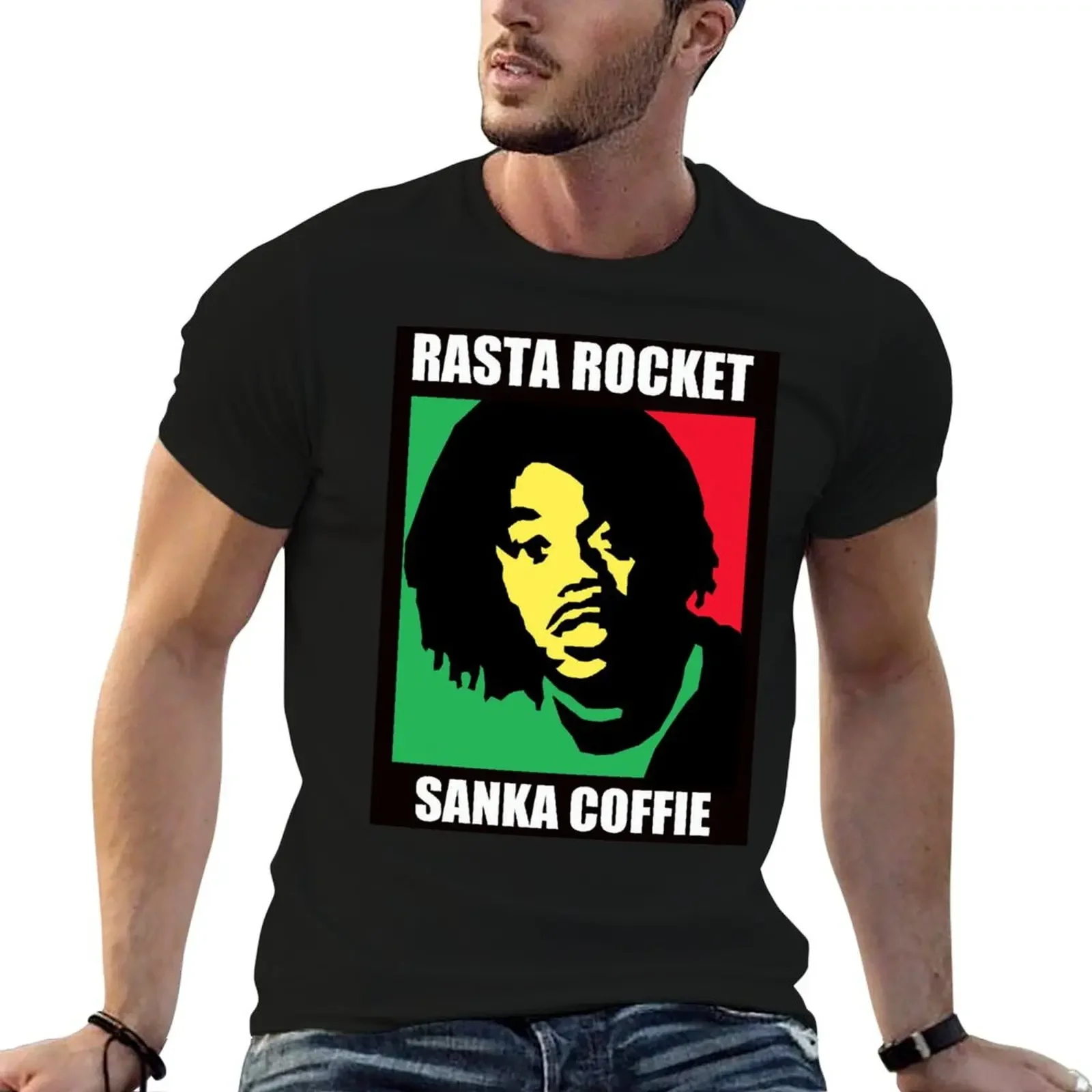 Sanka Coffie T-Shirt quick drying for a boy cute tops oversized graphic tee shirts men graphic