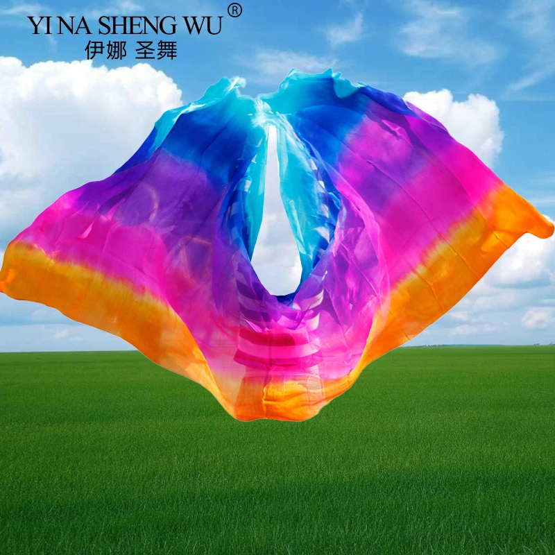 100% Silk Belly Dan… - image