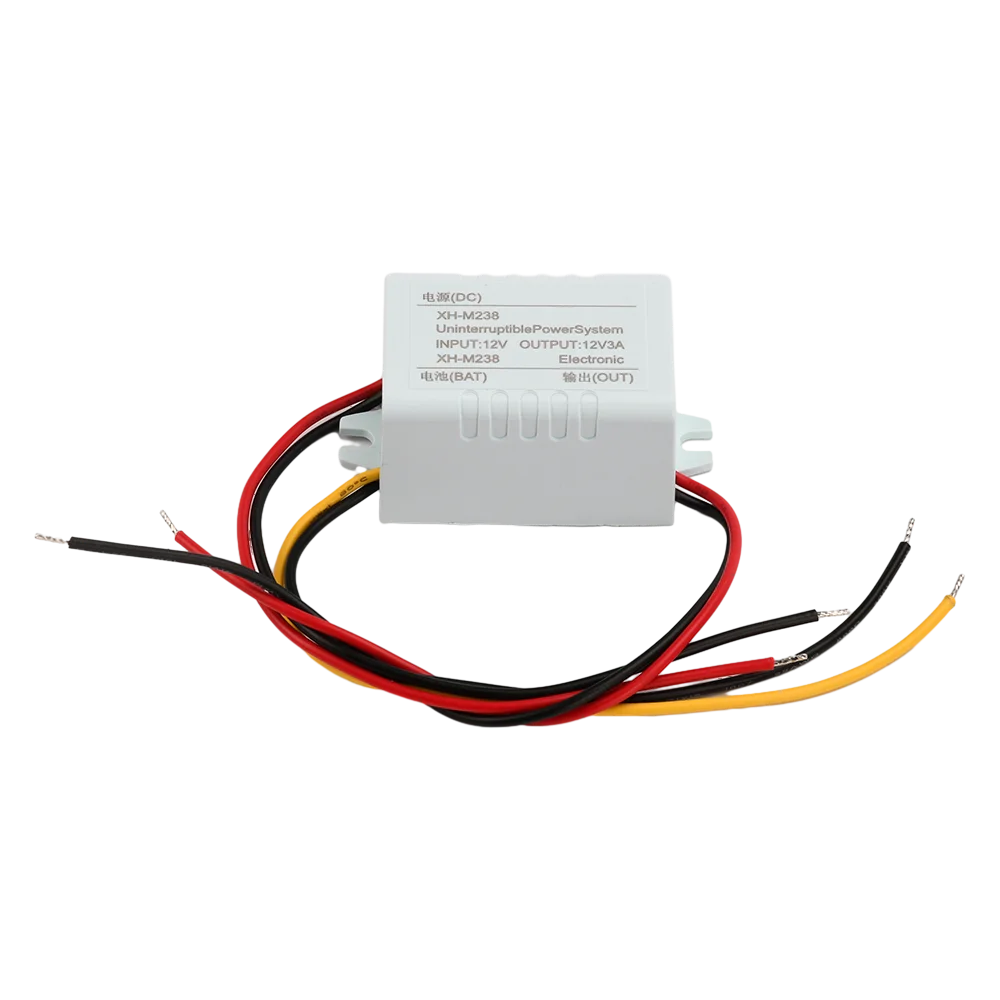 DC12V XH-M238 UPS وحدة إمداد الطاقة في حالات الطوارئ غير المنقطعة UPS تحكم الطاقة في حالات الطوارئ لوحة توزيع أوتوماتيكية
