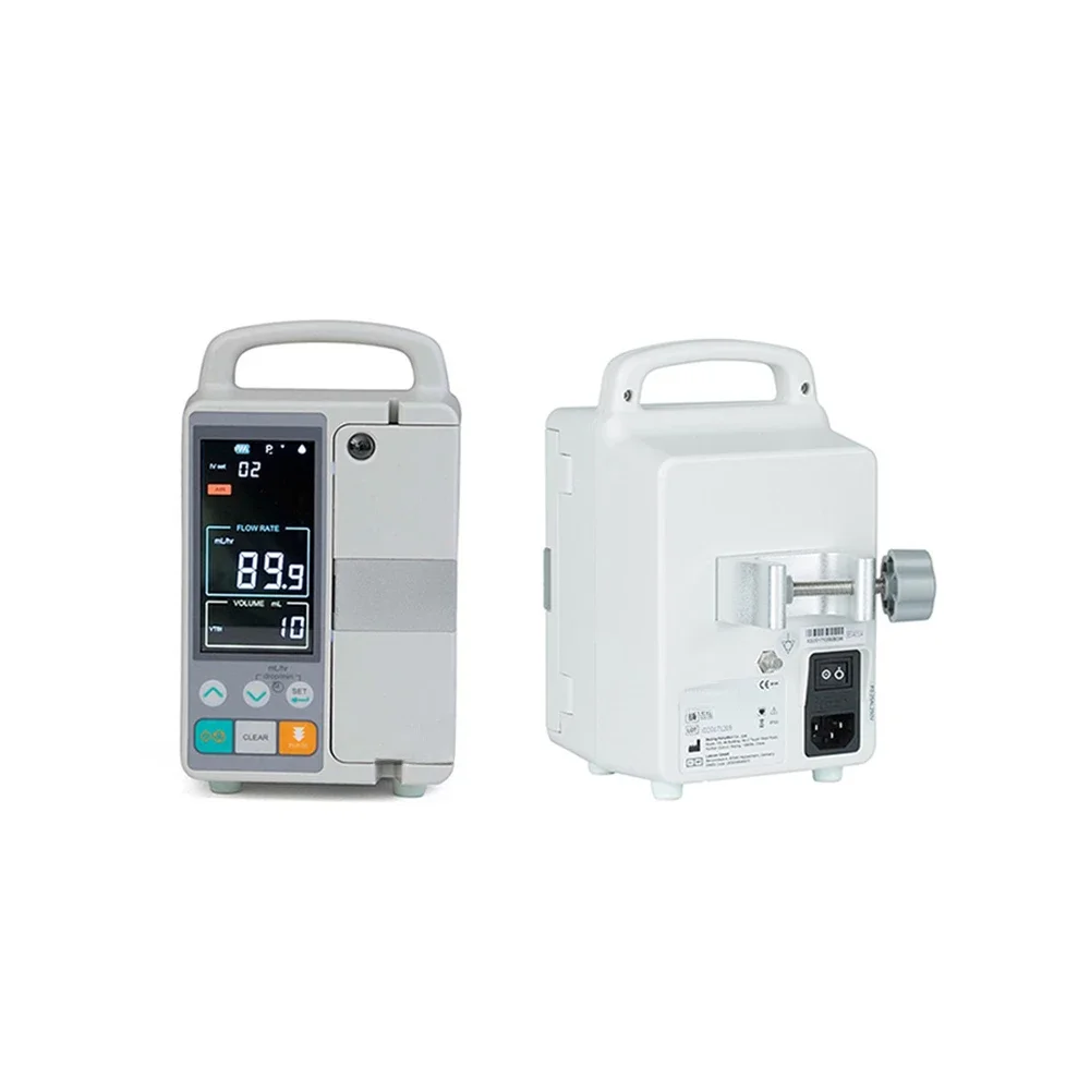 Manufacturer Provides Clinic Auto Calibration Electric Medical Mini Infusion Pump