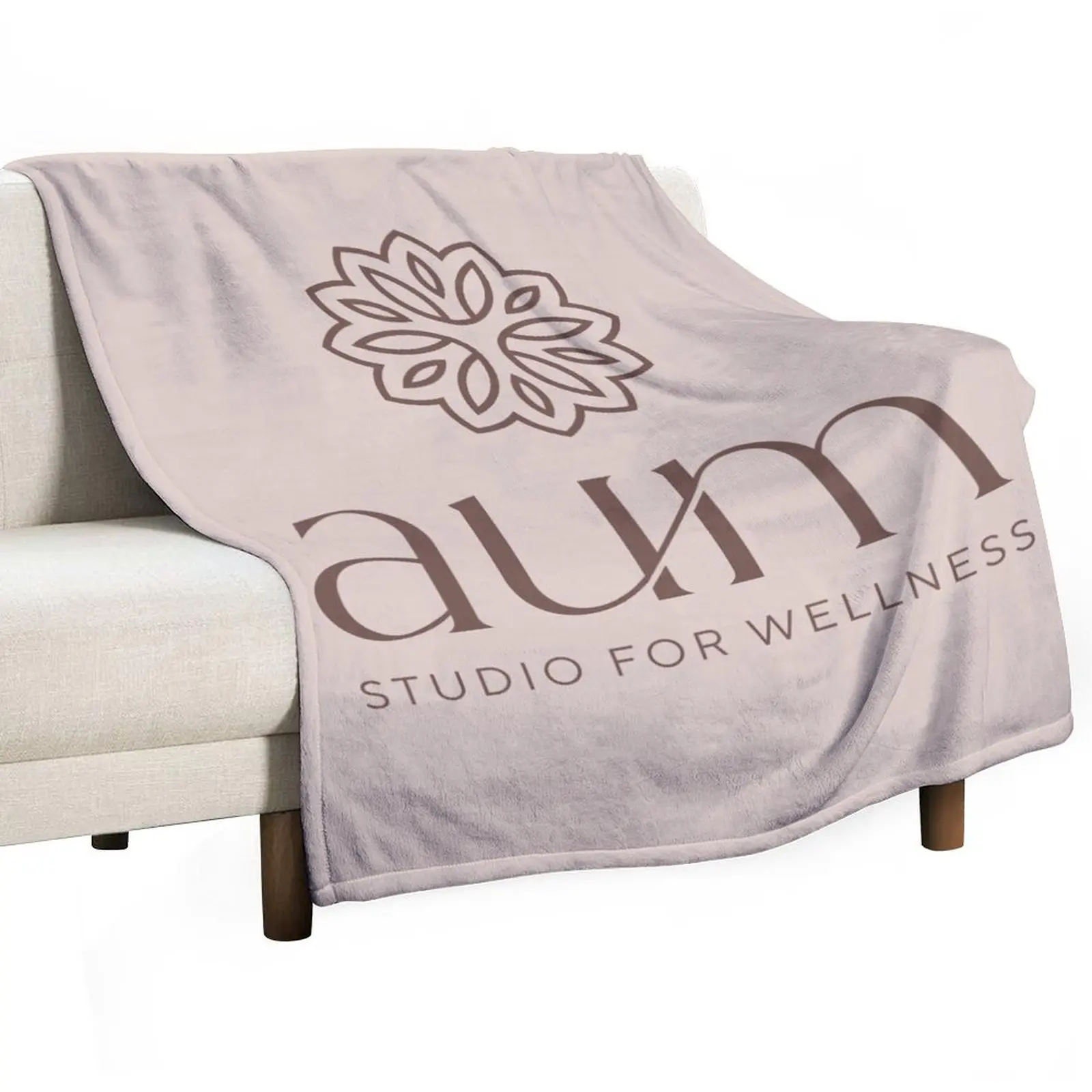 Aum Studio - Cocoa 1 Throw Blanket Comforter Cute Plaid Blankets