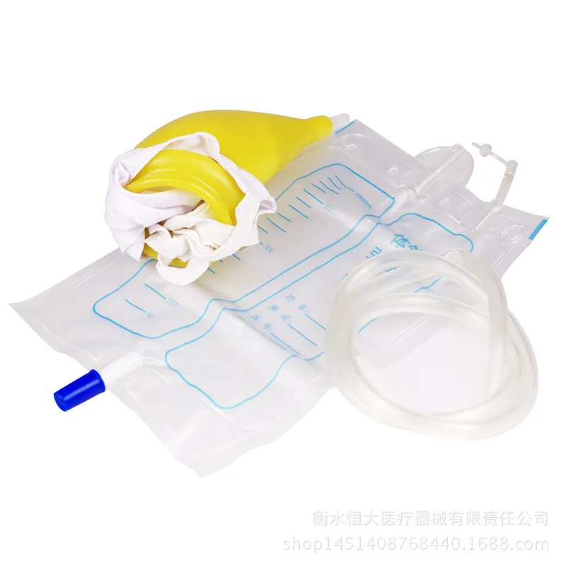 External urinal receiver for men urinal receiver Urinal bag Mobile Urinal Toilet bedridden patients  Drainage bag system