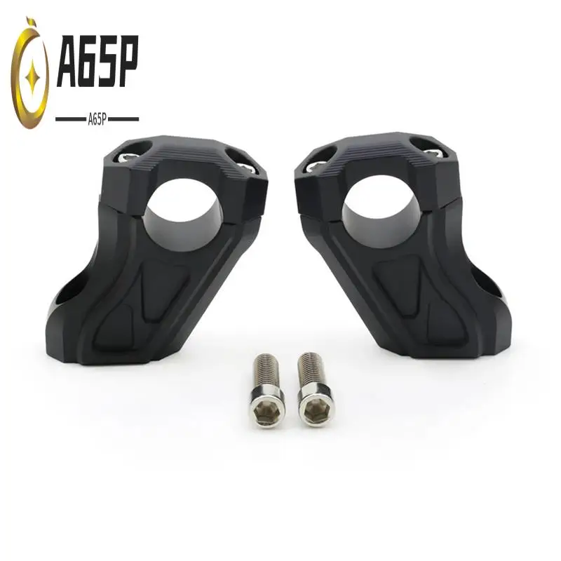 

A65P-Motorcycle Handlebar Riser Mount Extension Clamps For BMW R NINE T RNINET R9T R 9 T 2014-2023