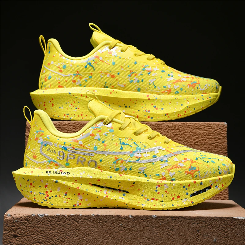 

New unisex sports shoes four season casual fashion comfortable anti slip wear-resistant breathable thick soled running sneakers