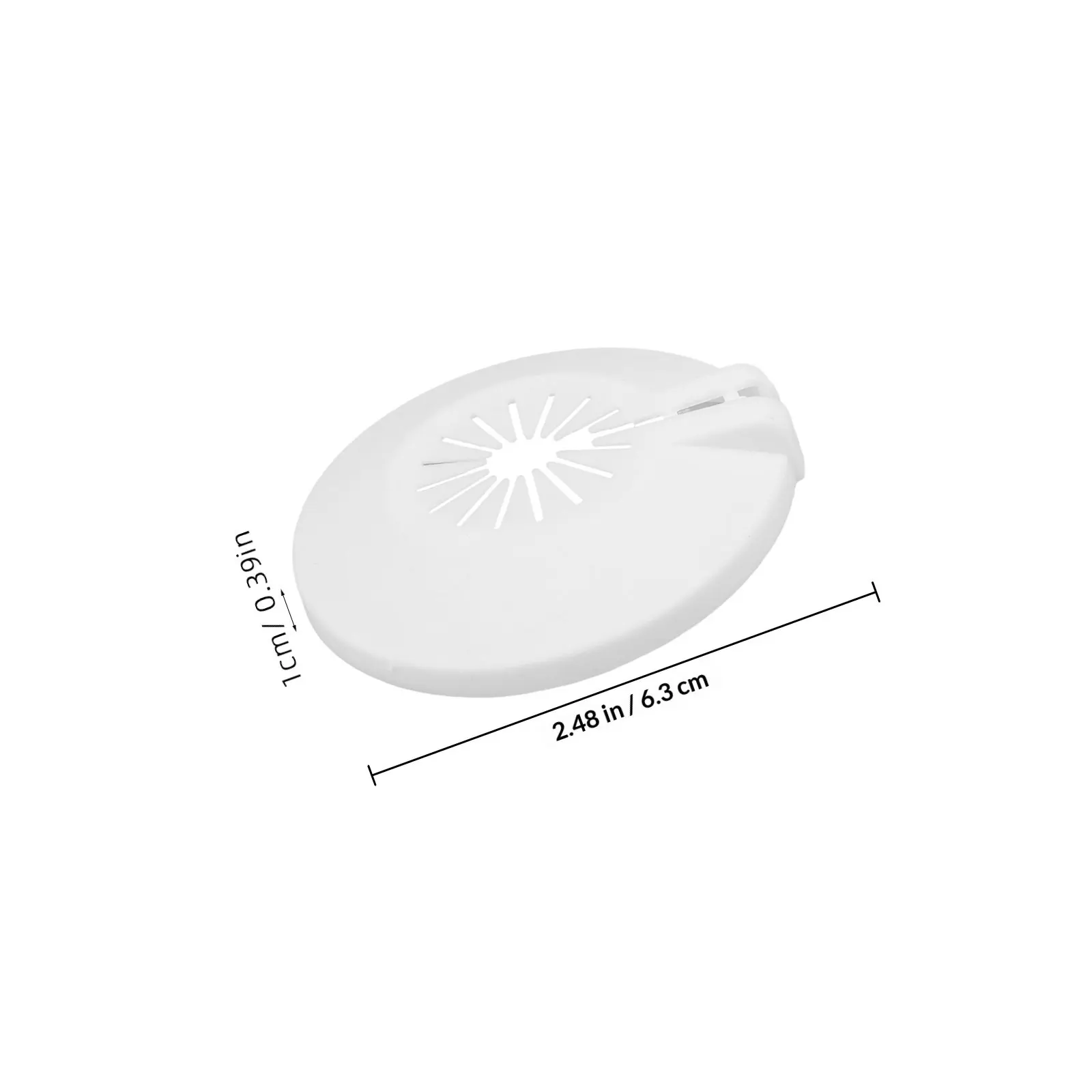 10Pcs Fire Sprinkler Cover Plates Waterproof Plastic Wall Flange Escutcheon Plate Protector for Sprinkler Heads in Residential
