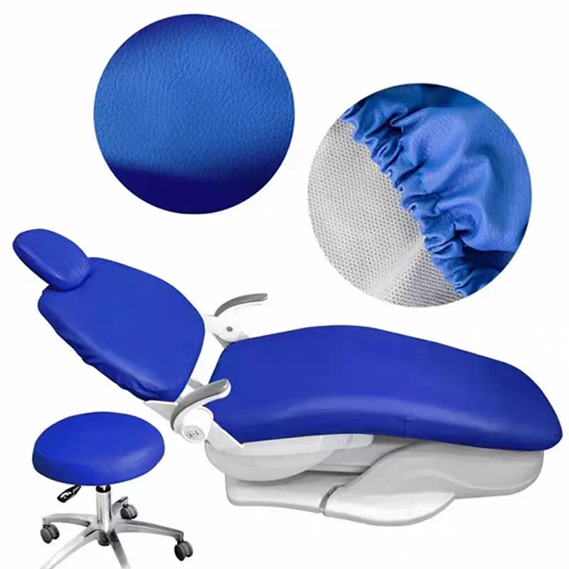 

Dental Chair Cover Unit PU Leather 4pcs/set Dental Seat Elastic Waterproof Protective Protector Dentist Equipme Dentistry Lab