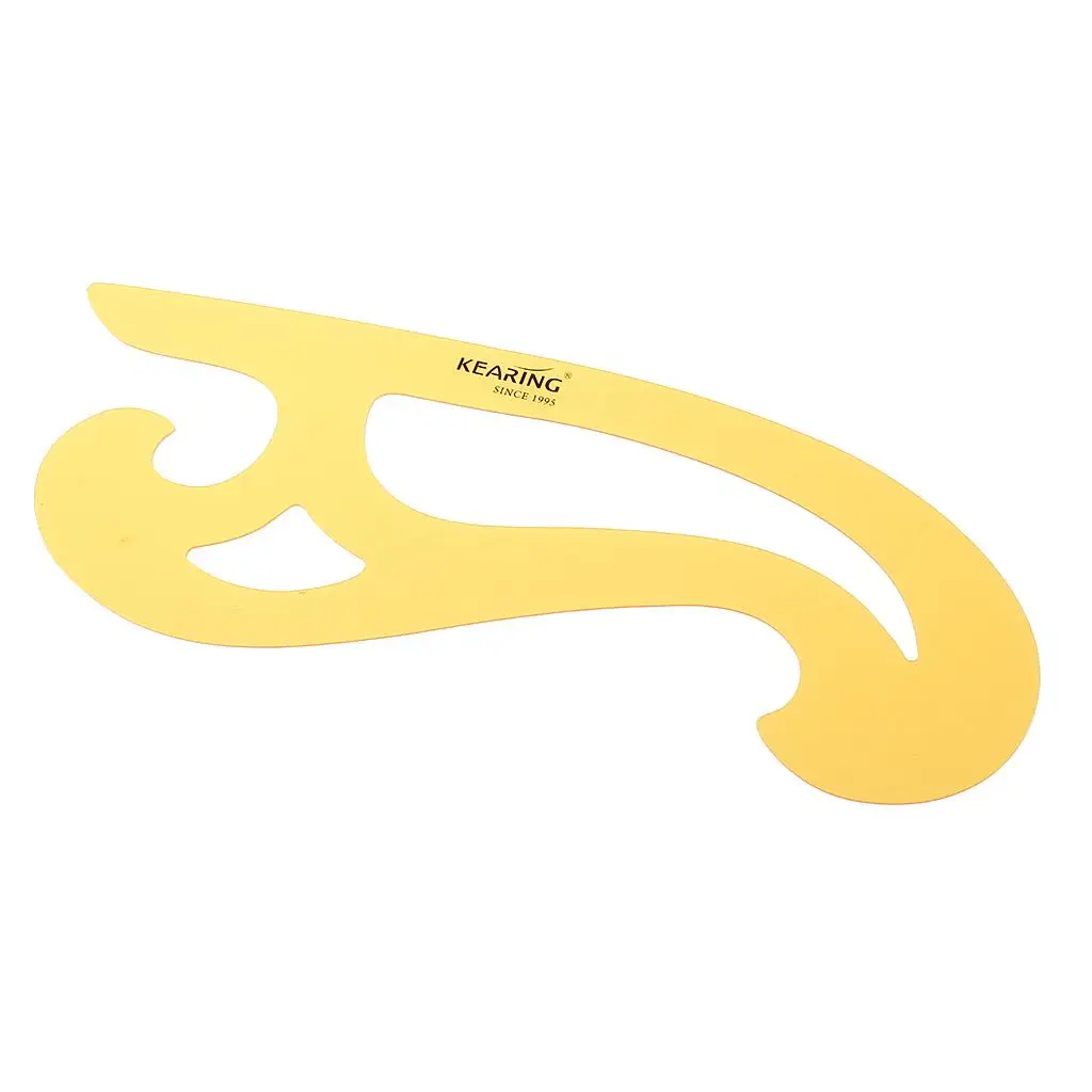 French Curve Armhole Curve Ruler Drawing Stencil Plastic Template for Home School Sewing Design