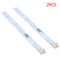 2PCS Freezer Light Bar LED Strip For RONGSHENG/ HISENSE Refrigerator LED Light E349766 MDDZ-162A 1629348 DC12V 2W