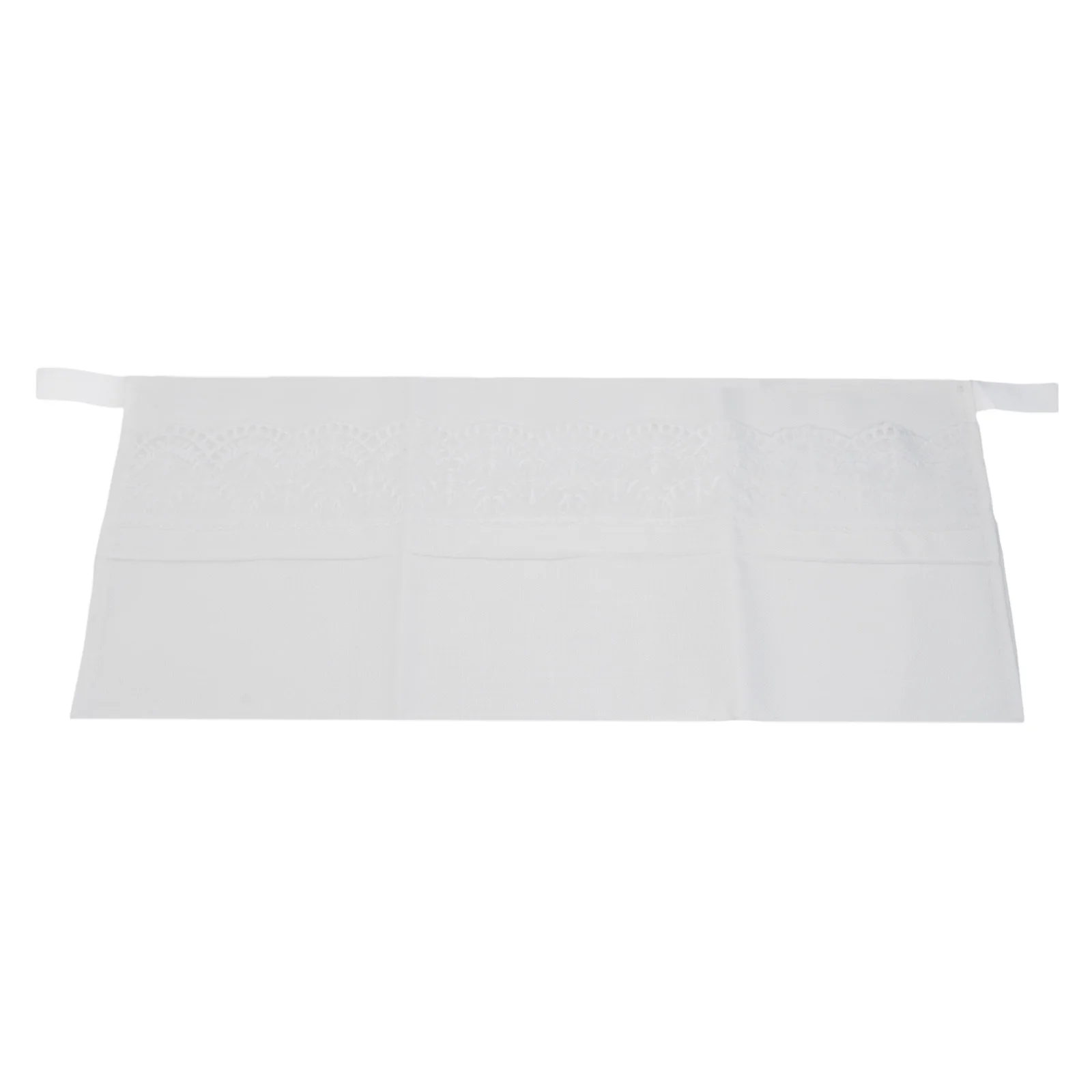Radiator Cover with for traditional Lace Motif - Spun Linen Build Ensures Washability and Consistent Performance Over Time