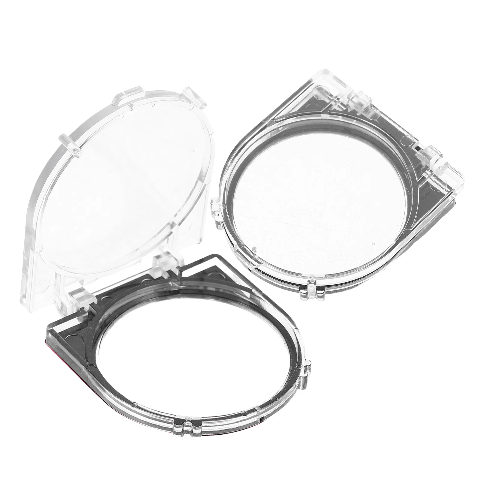 

2Pcs Button Protector Cover Switch Guard Transparent Start Stop Power Button Cover for Pc Computer Elevator Washing Machine