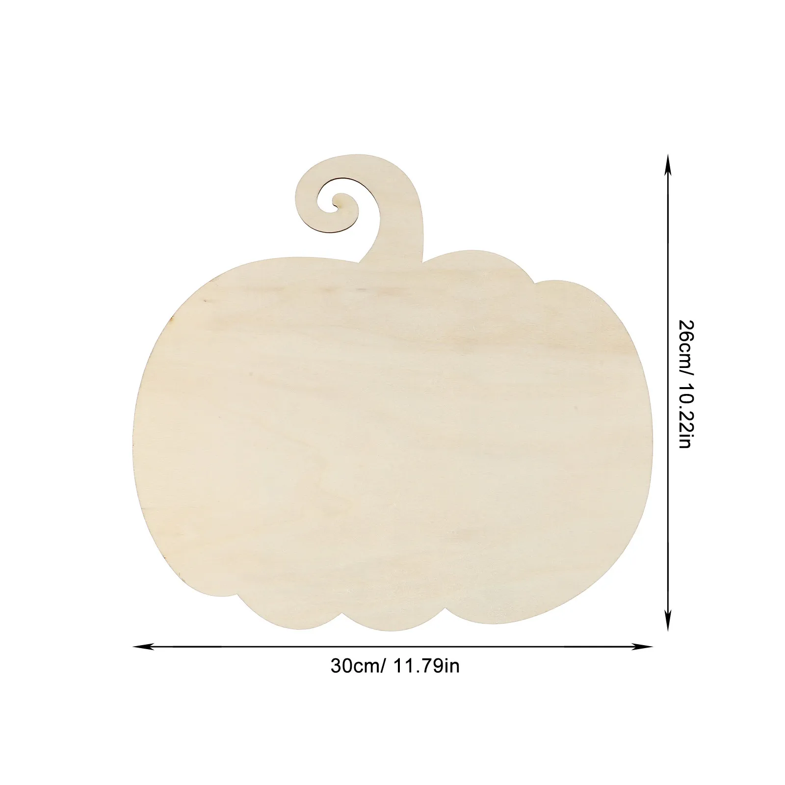 1Set White Embryo Pumpkin Wooden Boards for Halloween DIY Painting Decorations Halloween Party Decorations Wooden Crafts Kids