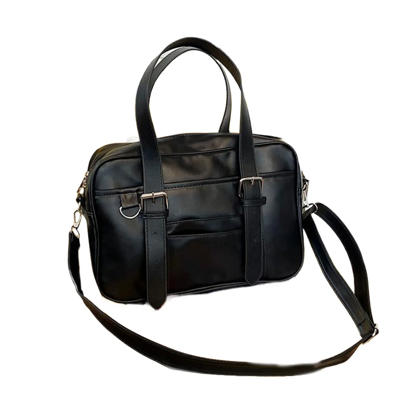 

Водонепроницаемая сумка из искусственной кожи для студентов. Легкая и практичная японская школьная сумка, включая школьный белый цвет.