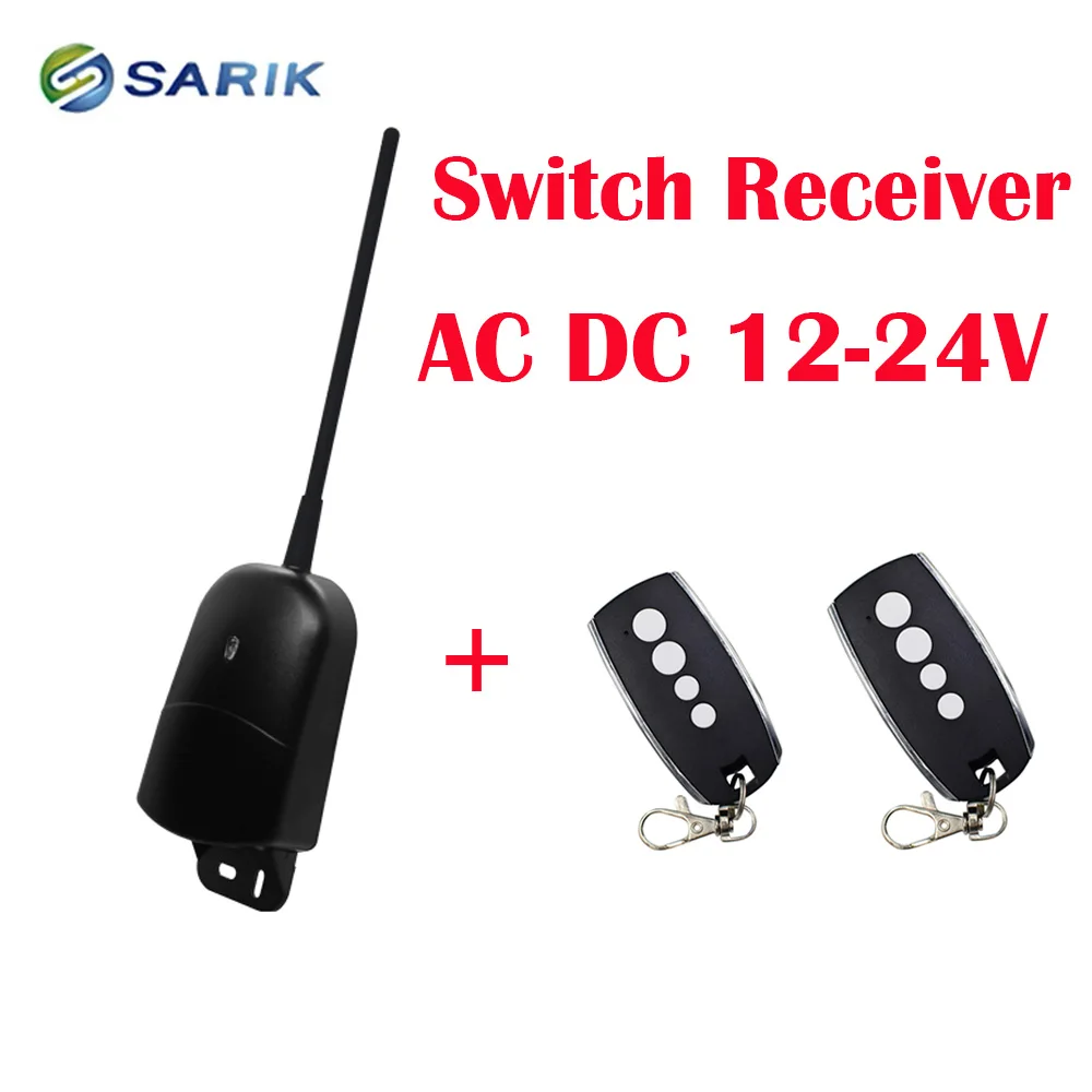 

Universal Garage Door Automatic Gate Remote Control Receiver Controller Switch Receiver 433.92Mhz Rolling Code Transmitter
