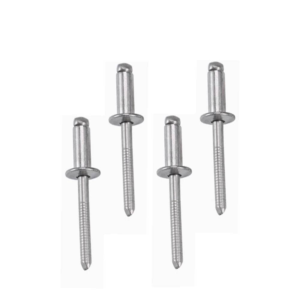 Weiyi M2.4 M3.2 M4 M5 M6.4 Runde Blindnieten SUS304 Edelstahl Auspuffnieten Zugnieten Befestigungselemente Länge 4/5/6/7/8/10-30mm – Detail 4