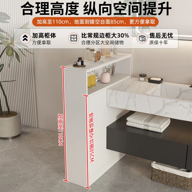 Living Room Partition Cabinet Room Cabinet Bathroom Cabinet Toilet Open Dry Area  Wash Table Screen Half Wall