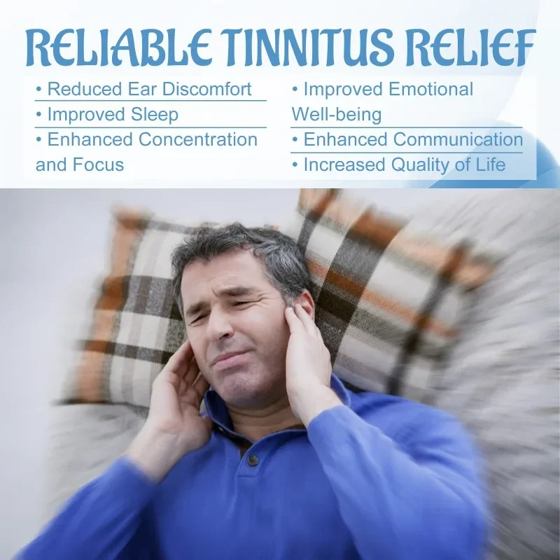 60ml Tinnitus-Entlastungs spray verbessern das Hören von Tinnitus Taubheit schmerzen Linderung Ohren reinigung Gehörgang Verstopfung Ohr gesundheitspflege