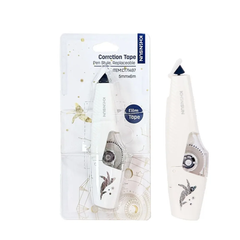 Durable Stationery Creative Correction Tape Wrong Writing Cover Plastic Modification Tape School Supplies