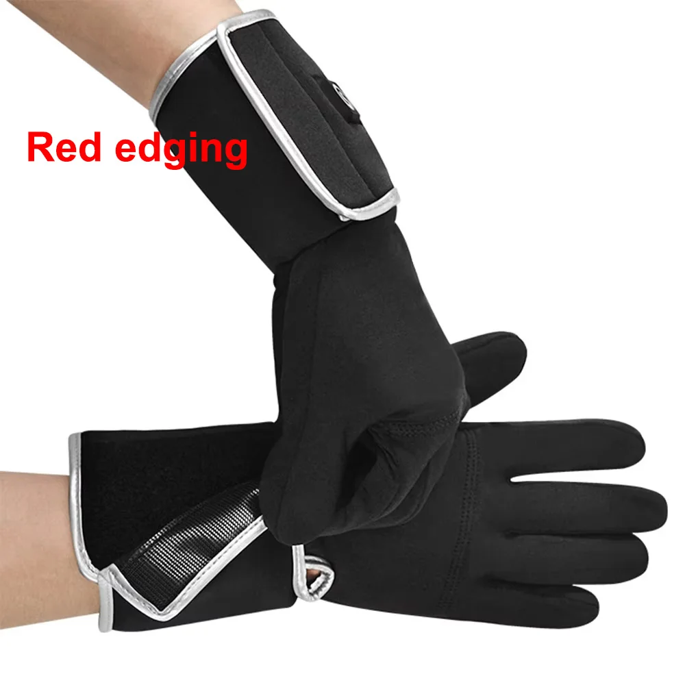 SAVIOR HEAT Heated Gloves Palm Non-Slip Electric Heated Skiing Gloves For Men Women Thermal Gloves Rechargeable Battery WarmHand