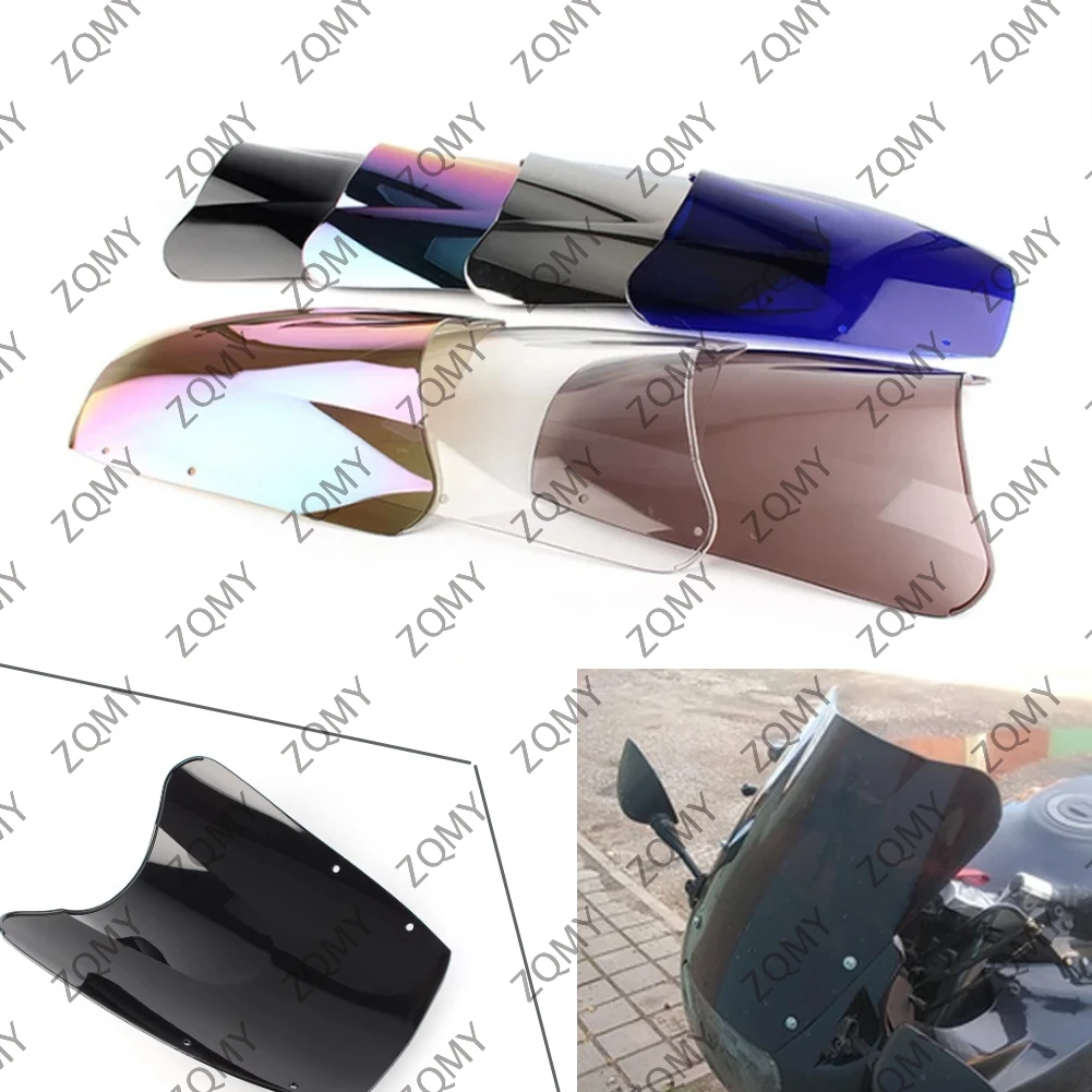 Motorcycle Windshield Windscreen For Suzuki GSX 600F 750F Katana 1987 1988 1989 1990 1991 1992 1993 1994 1995 1996 1997