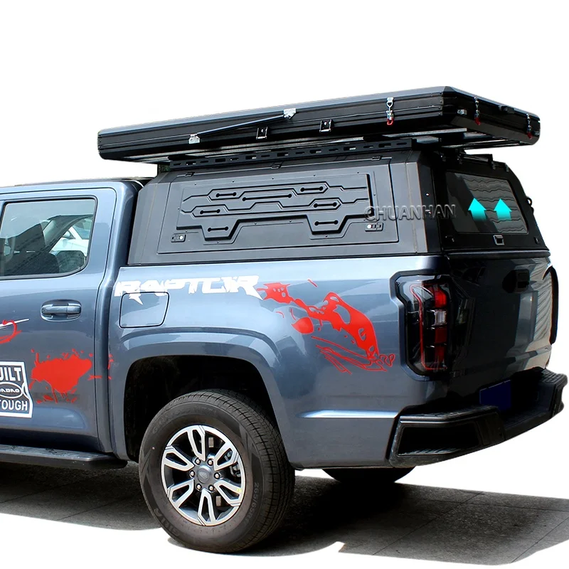 

Benext Pickup Truck Aluminium Canopy for Camper Ranger Hardtop for Toyota Hilux Vigo Revo Great Wall Wingle Chevy Colorado