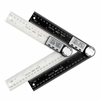 디지털 각도 검출기 체중계, 목공 측정 도구에 적합, 고정밀 다기능 도구, 2 in 1, 1 PC